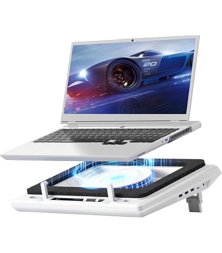 Amazon.com: llano V12 Laptop Cooling Pad Bundle with Memory Foam